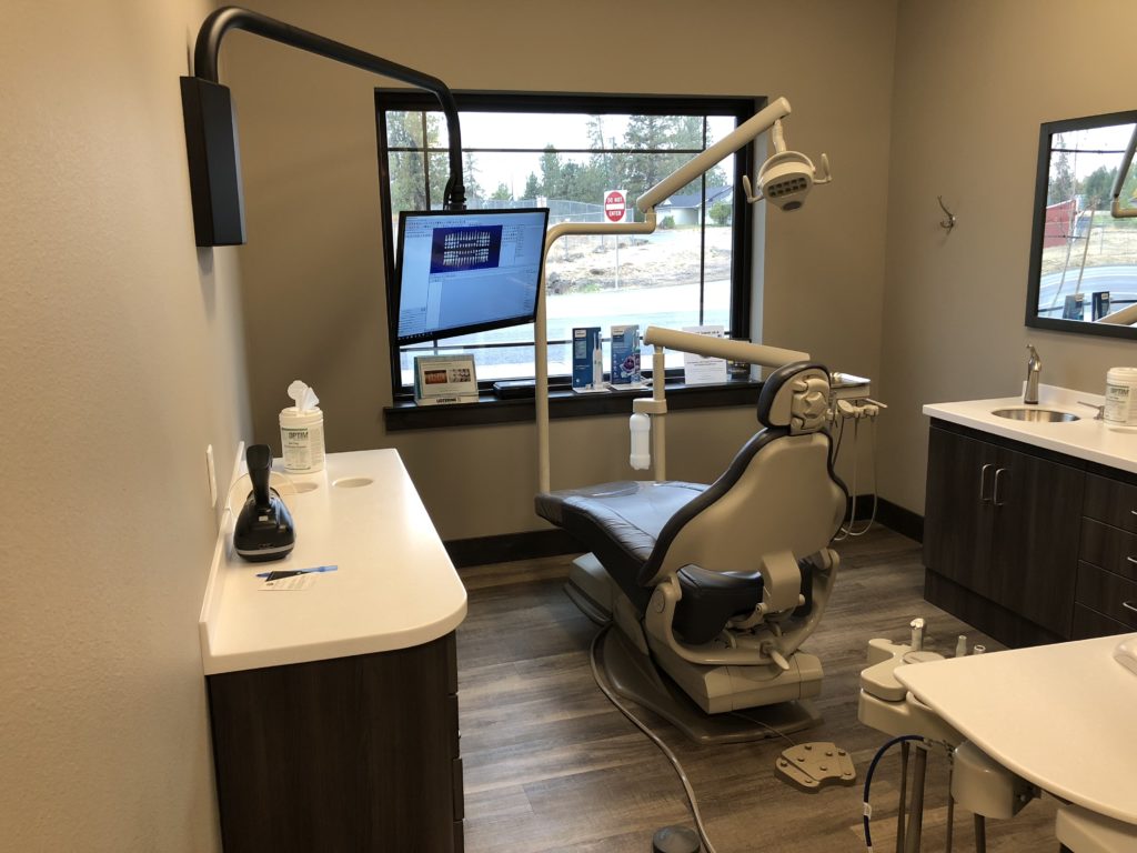 dental exam area at Best Impression Dental